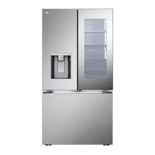 Réfrigérateur LG 36’’, Porte dans la porte, InstaView, 24 pi.cu, Stainless - SRFVC2406S