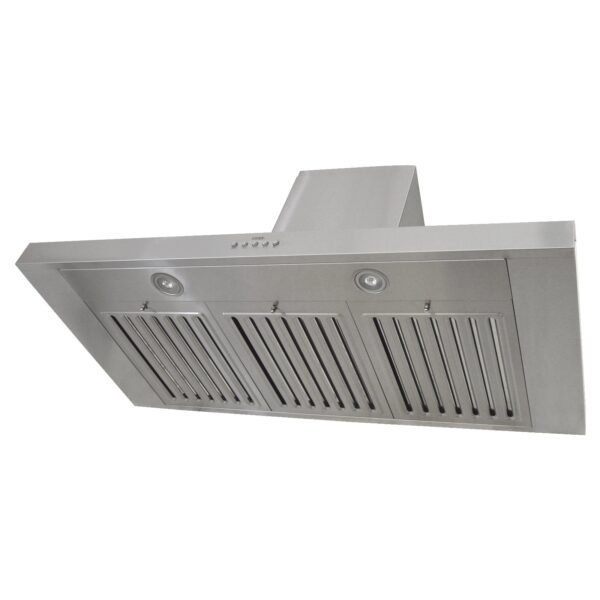 Brillia Wall-Mount Range Hood, 750 CFM, Stainless, KOBE – RAX2130SQB-WM-1 - Image 4