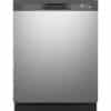 24'' Built-in Dishwasher, 14 place settings, Dry Boost, Stainless  - GDF510PSRSS