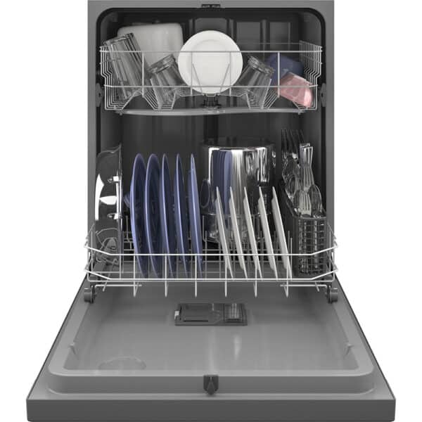 24'' Built-in Dishwasher, 14 place settings, Dry Boost, Stainless  - GDF510PSRSS - Image 2