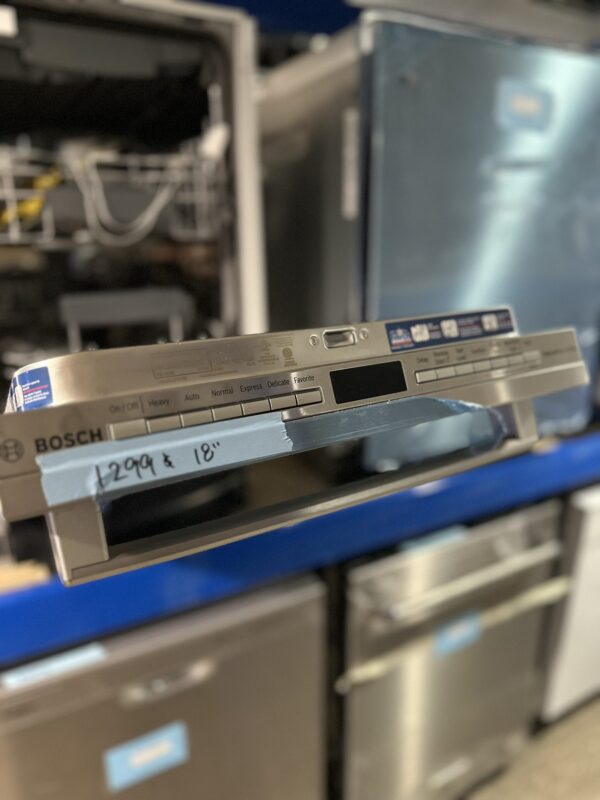 Lave-vaisselle 18’’, Bosch Série 800, PrecisionWashMD, Wi-Fi, Stainless - SPX68B55UC – Image 4