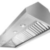 48’’ Commercial-Style Wall-Mount Range Hood, PowerBoost, 585 / 1170 CFM – KVWC908KSS - Image 3