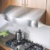 Hotte sous cabinet professionnel, KOBE, Stainless – CH9736SQB – Image 2