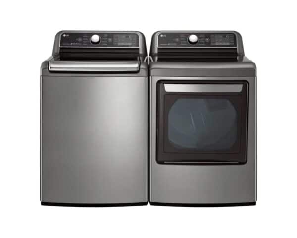 Combo Laveuse-Sécheuse LG 27'', Technologie intelligente, Acier graphite