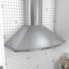 Hotte murale de style cheminée 30’’, 685 CFM, Stainless, Zephyr – ZSA-E30DS – Image 2