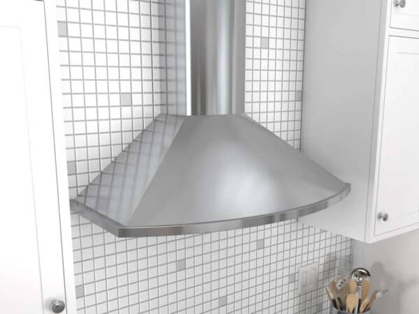 Hotte murale de style cheminée 30’’, 685 CFM, Stainless, Zephyr – ZSA-E30DS – Image 2