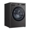 Laveuse tout-en-un à la vapeur intelligente LG, 5.7 pi³, Black steel - WM6998HBA