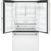 Combo cuisine blanc mat, Réfrigérateur 36’’ et Cuisinière au gaz four double – Image 2