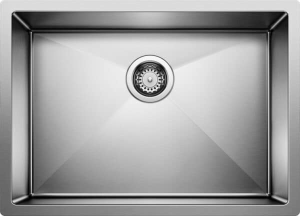 Évier de Cuisine 25'', Stainless, Sous-plan