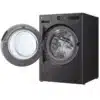 Laveuse tout-en-un à la vapeur intelligente LG, 5.7 pi³, Black steel - WM6998HBA – Image 4
