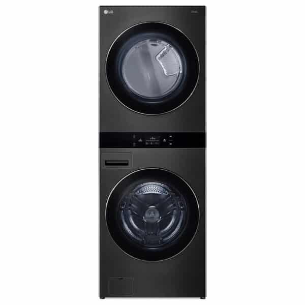 Centre de buanderie frontal LG 27’’, Wi-Fi, Black stainless - WKEX300HBA