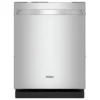 Lave-vaisselle à 2 paniers Whirlpool 24’’, 12 couverts, 55 dB, Stainless 
