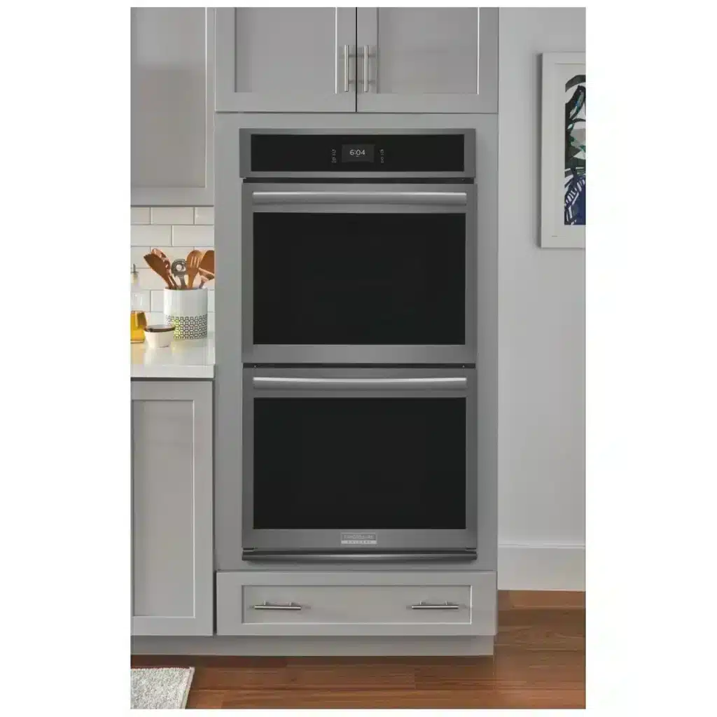 Frigidaire Gallery 27'' Double Electric Wall Oven with Total Convection - 3.8/3.8 cu.ft - GCWD2767AD - Image 4
