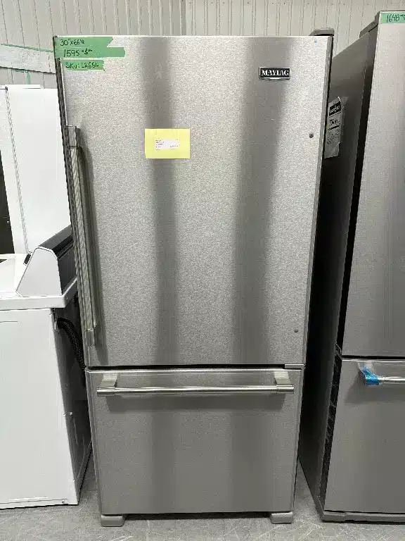 Réfrigérateur Maytag à congélateur en bas – 30″, 19 pi³, Inox - MBR1957FEZ – Image 3