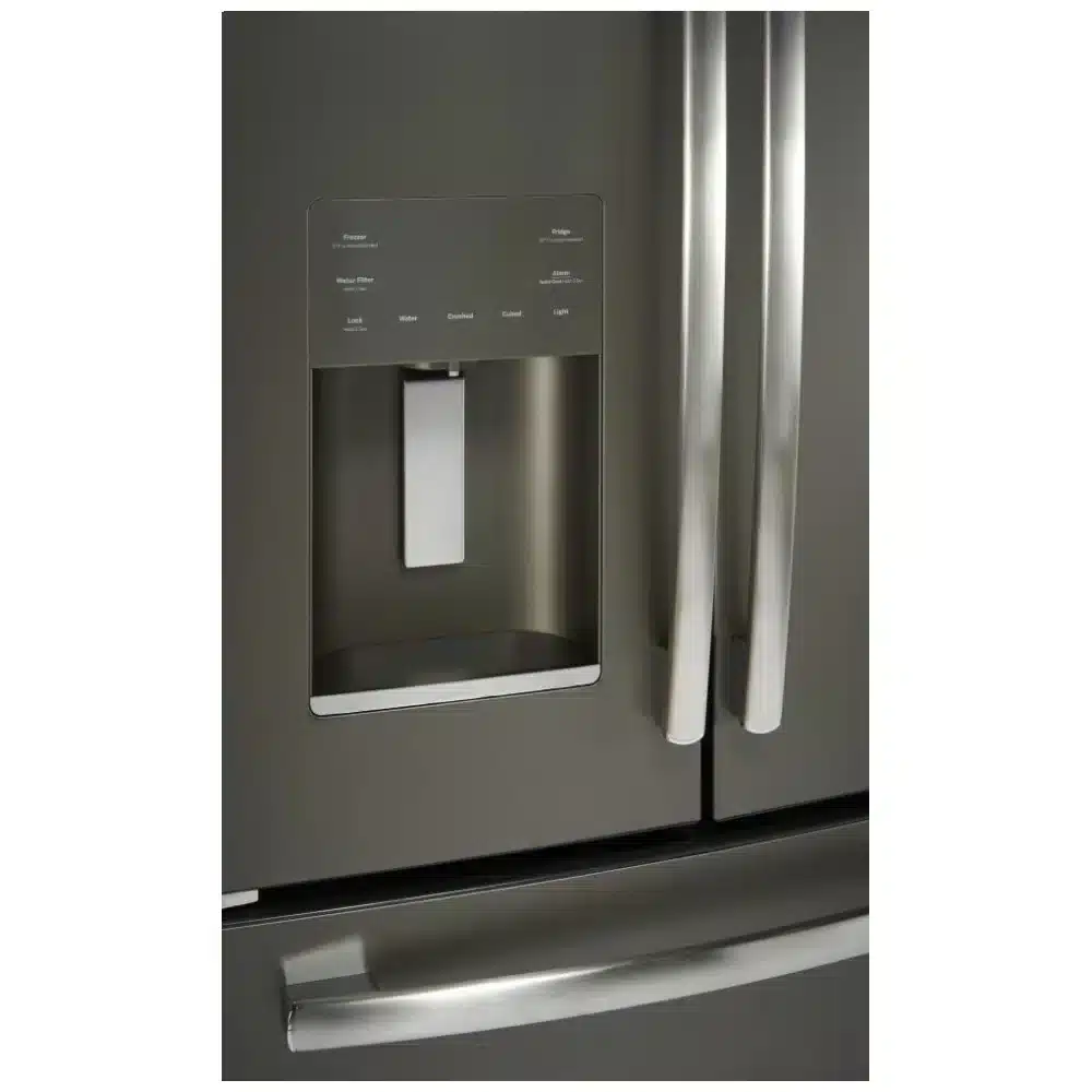 GE Profile 17.5 cu.ft. French Door Refrigerator – Slate – PYE18HMLKES - Image 3