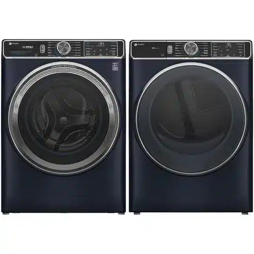 Ensemble laveuse-sécheuse GE Profile 28 po – Chargement frontal – 7,8 pi³ – PFW870SPVRS & PFD87ESMVRS