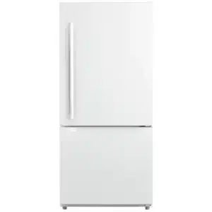 Réfrigérateur Moffat à congélateur inférieur – 18,6 pi³ – Blanc – MDE19DTNKWW