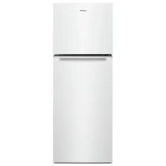 Réfrigérateur Whirlpool à congélateur supérieur – 12,9 pi³ – Blanc – WRT313CZLW