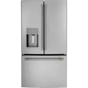 Café 36inch French-Door Refrigerator, 25.6 cu. ft. – CFE26KP2NKS1