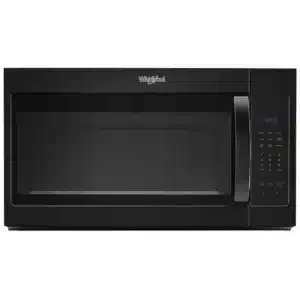 Micro-onde à hotte intégrée Whirlpool 30 pouces 1,7 pi³ noir – YWMH31017HB10