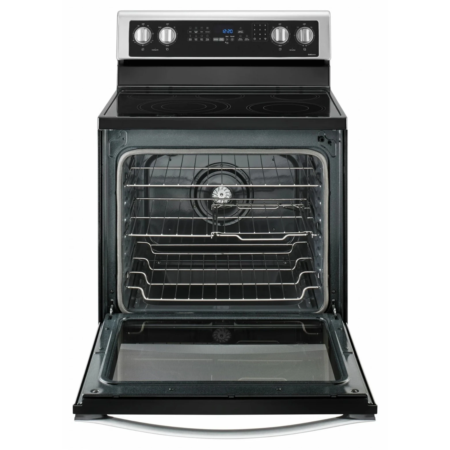 Cuisinière électrique Whirlpool – 30 pouces, 6,4 pi³, 3 000 W, inox – YWFE745H0FS – Image 2