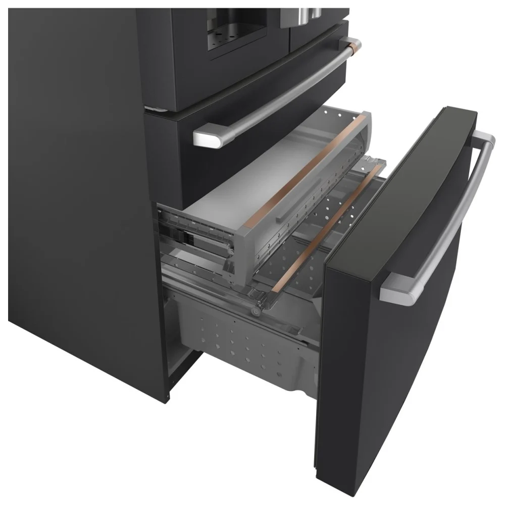 Réfrigérateur à portes françaises Café – 36 pouces, noir – CVE28DP3ND1 – Image 4