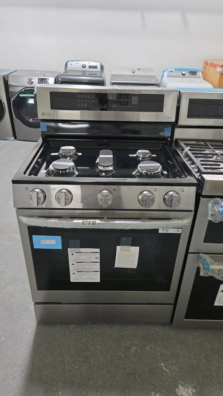 Cuisinière à gaz LG – 30 pouces, 5,8 pi³, inox – LRGL5825F - Image 6