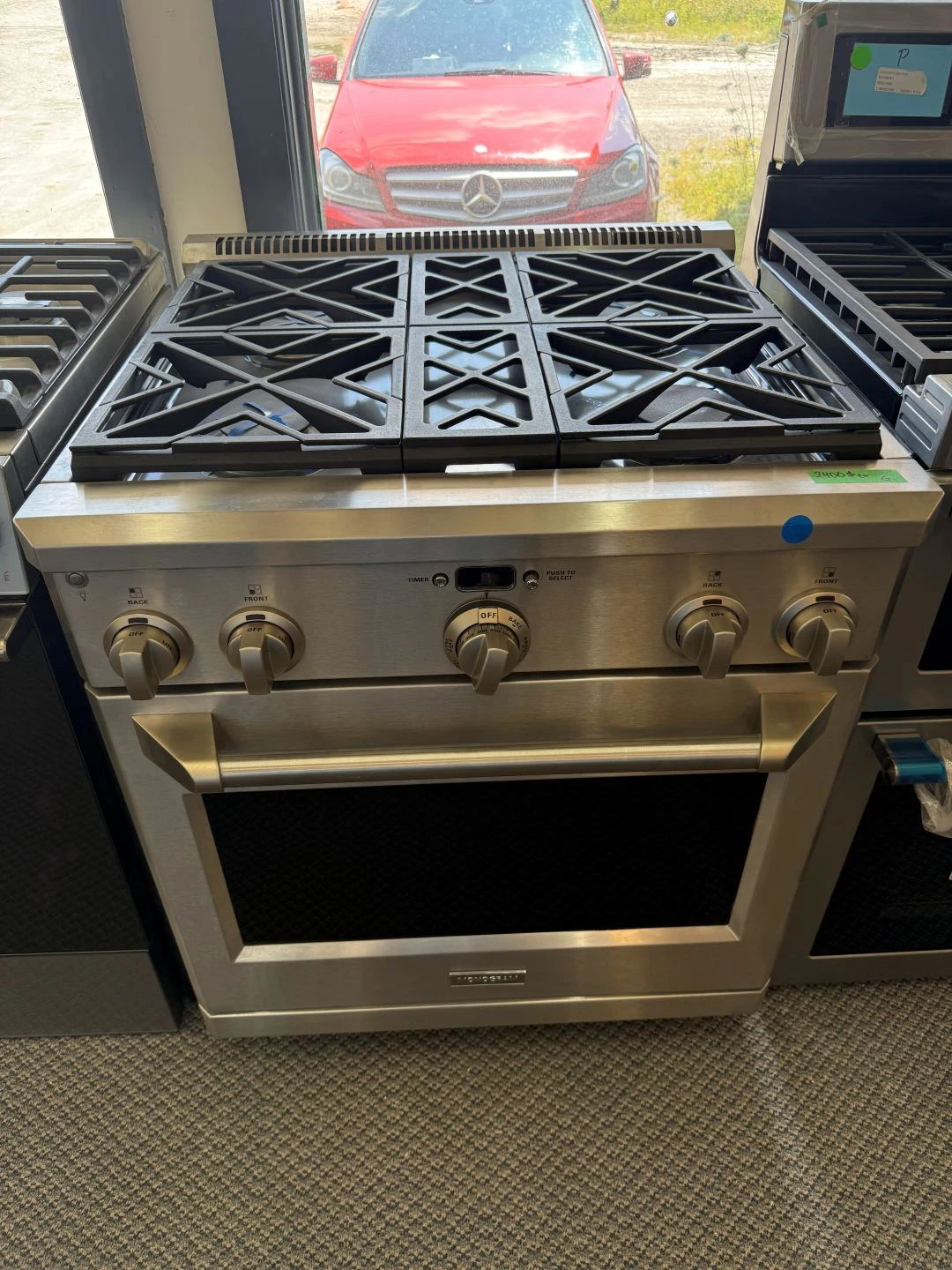 Cuisinière à gaz Monogram – 30 pouces, 5,7 pi³, acier inoxydable – ZGP304NR5SS – Image 4