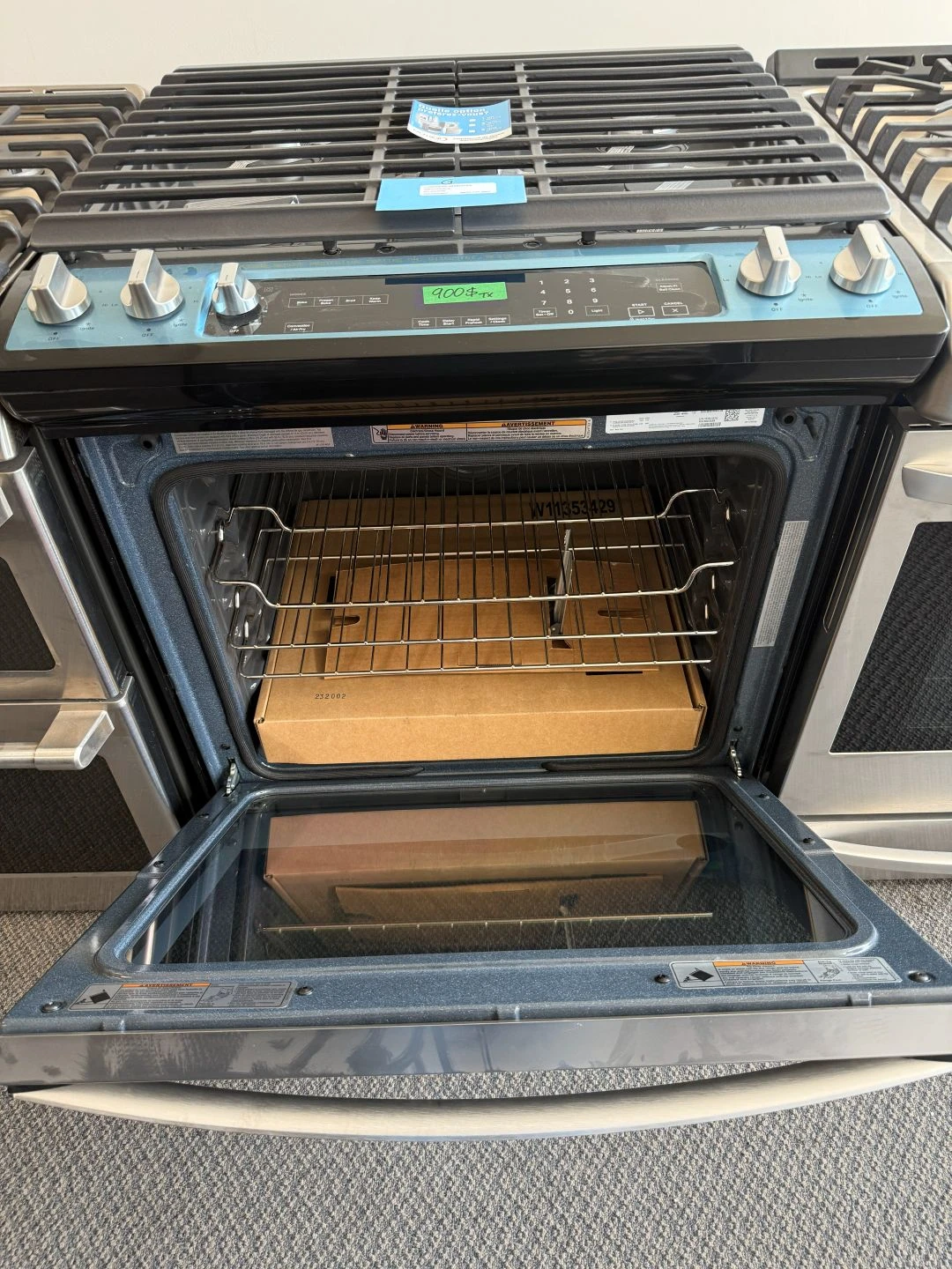 Cuisinière à gaz Whirlpool – 30 pouces, 5,8 pi³, inox – WEG745H0LZ – Image 5