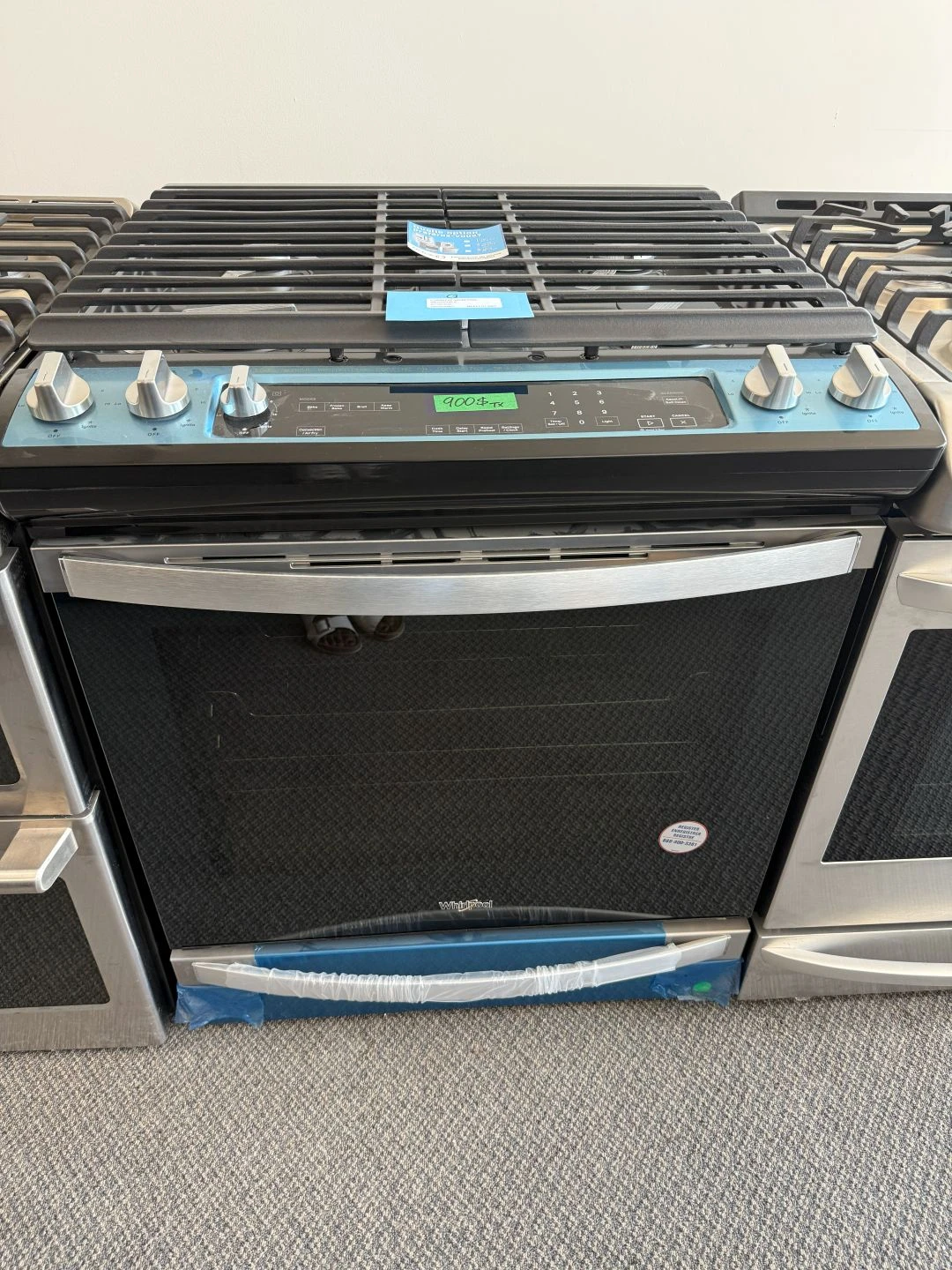 Cuisinière à gaz Whirlpool – 30 pouces, 5,8 pi³, inox – WEG745H0LZ – Image 6