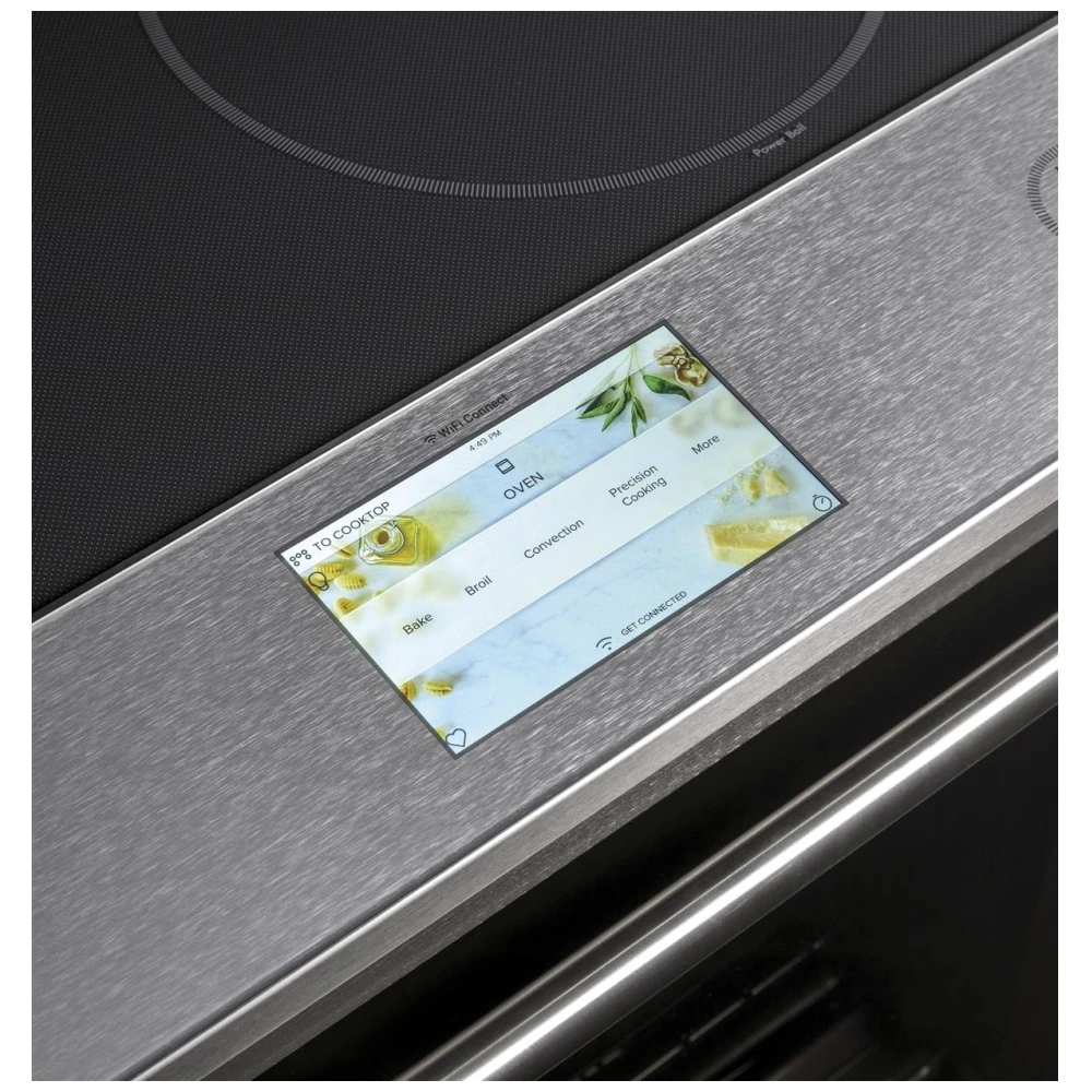 Cuisinière électrique GE Café – 30 pouces, 5,7 pi³, platine – CHS900M2NS5 – Image 5