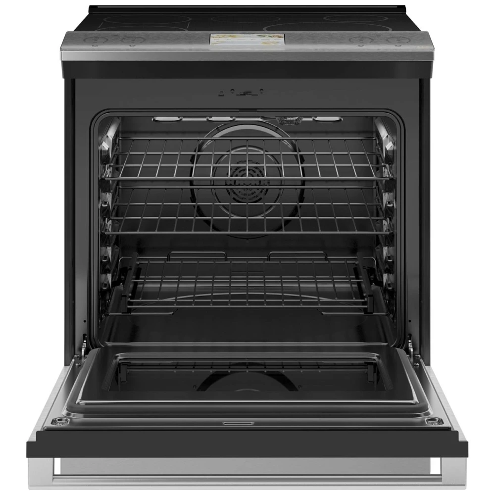 Cuisinière électrique GE Café – 30 pouces, 5,7 pi³, platine – CHS900M2NS5 – Image 2