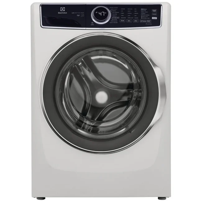 Laveuse frontale Electrolux – 27 pouces, 5,2 pi³, vapeur, ENERGY STAR, blanc – ELFW7537AW