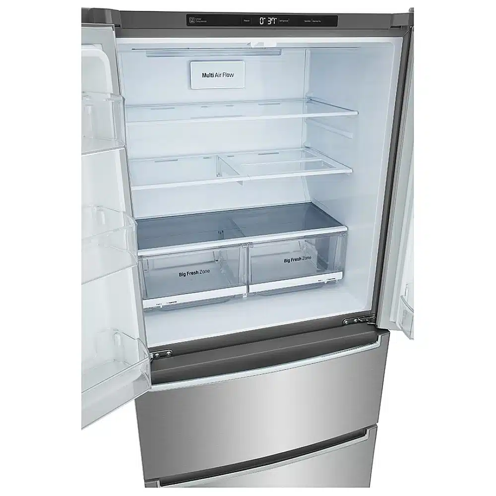 Réfrigérateur à profondeur de comptoir à portes françaises LG 33 pouces 19,0 pi³ inox – LRMNC1803S – Image 3