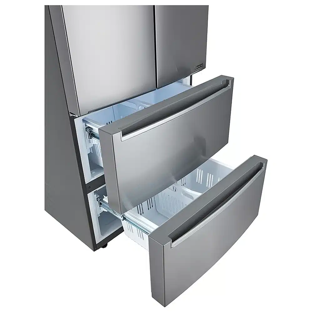Réfrigérateur à profondeur de comptoir à portes françaises LG 33 pouces 19,0 pi³ inox – LRMNC1803S – Image 5