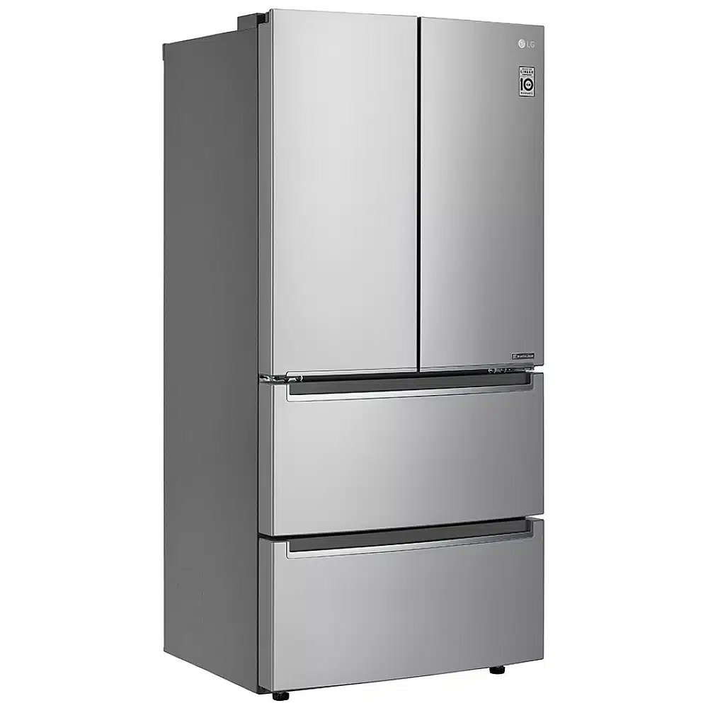 Réfrigérateur à profondeur de comptoir à portes françaises LG 33 pouces 19,0 pi³ inox – LRMNC1803S – Image 2