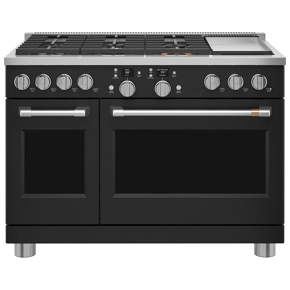 Ensemble cuisine GE Café noir mat – Réfrigérateur + cuisinière + lave-vaisselle – CVE28DP3ND1 + C2Y486P3TD1 + CDT888P3VD1 – Image 3