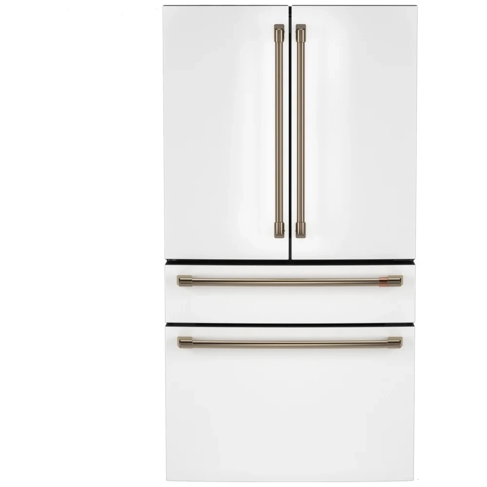 Ensemble cuisine GE Café blanc mat – Réfrigérateur + cuisinière à induction + lave-vaisselle – CJE23DP4WW2 + CCHS900P4MW2 + CDT888P4VW2 – Image 3