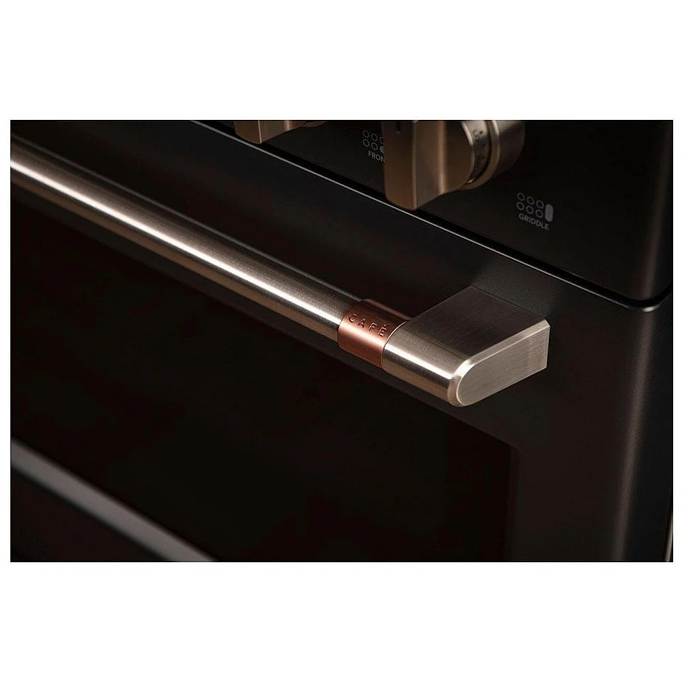 Cuisinière à biénergie GE Café – 48 pouces, 8,25 pi³, noir – C2Y486P3T2D1 – Image 7