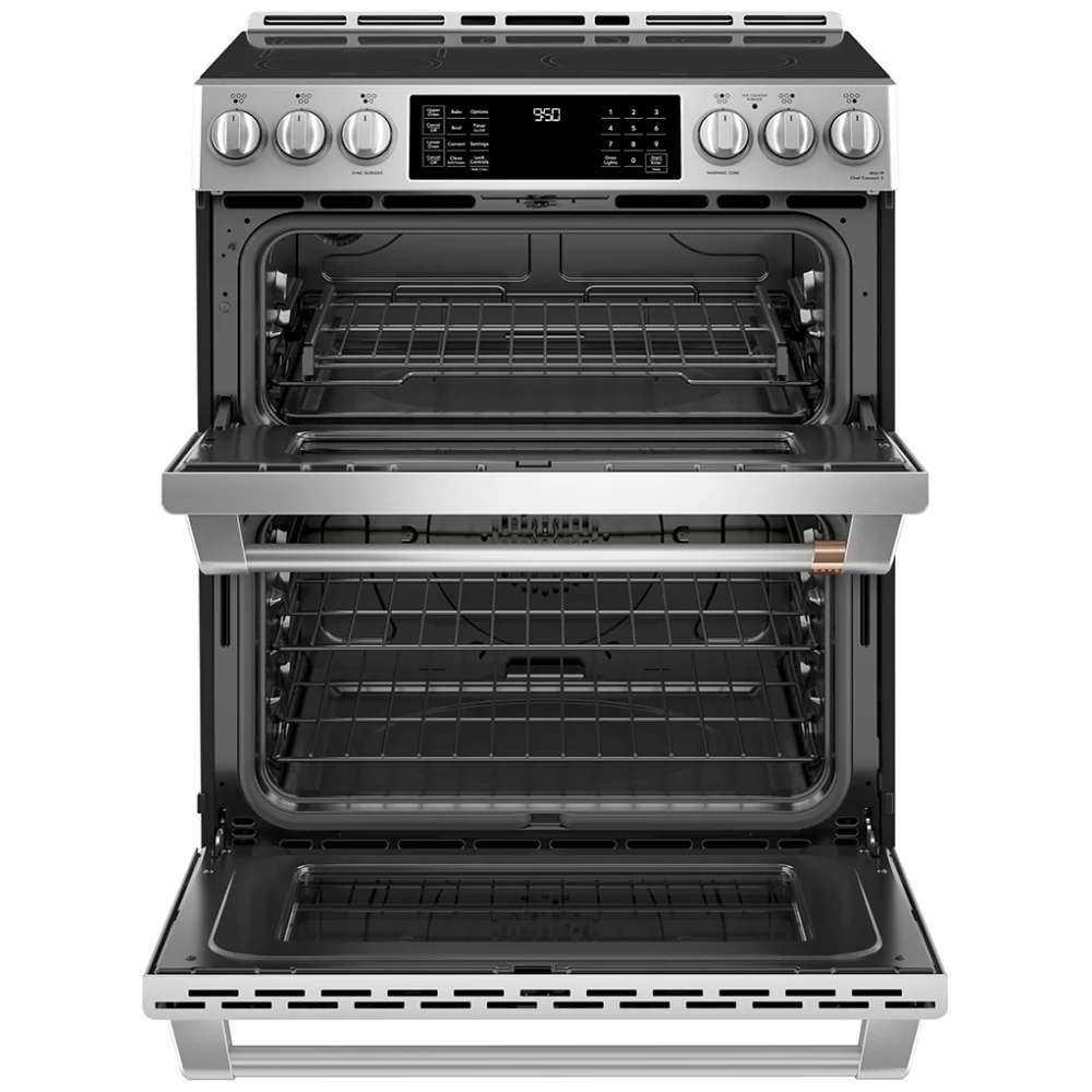 Cuisinière à induction GE Café – 30 pouces, 7 pi³, inox – CCHS950P2MS1 – Image 2