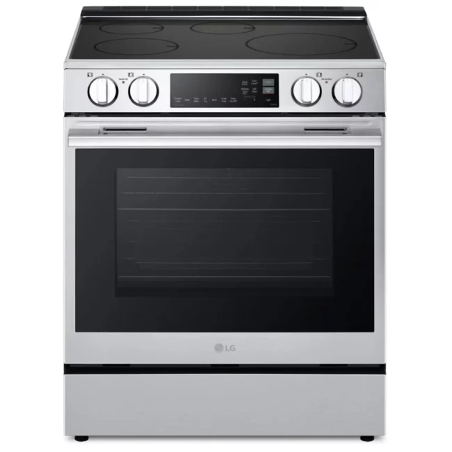 Cuisinière à induction LG – 30 pouces, 6,3 pi³, convection, inox – LSIL6334XE