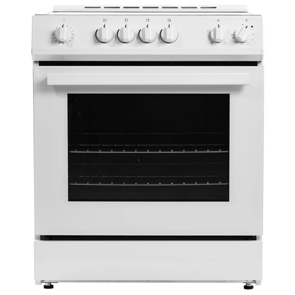 Cuisinière électrique Danby – 30 pouces, encastrable , blanc – DRRM300WC