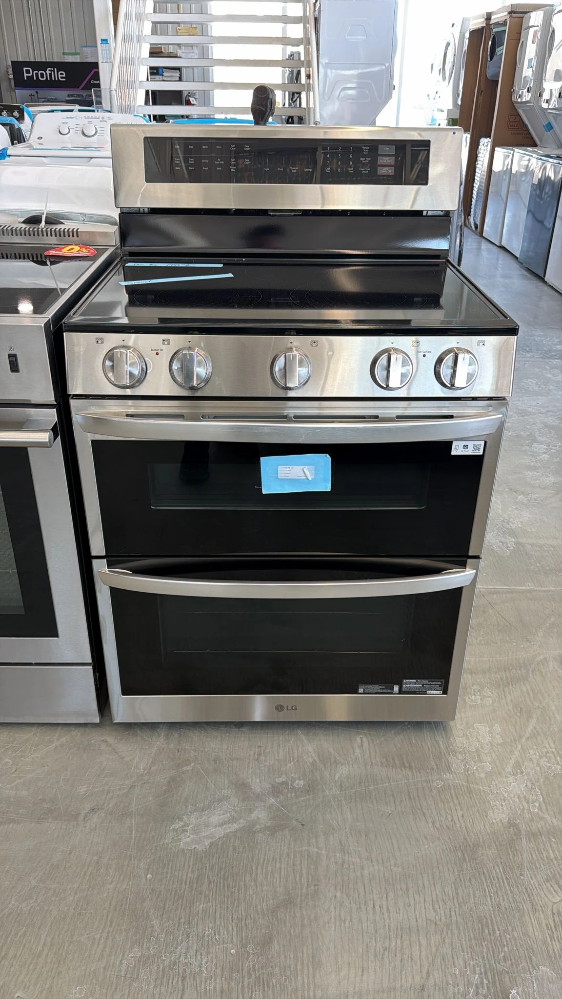 Cuisinière électrique LG – 30 pouces, 7,3 pi³, four double, inox – LDEL7324SE – Image 6