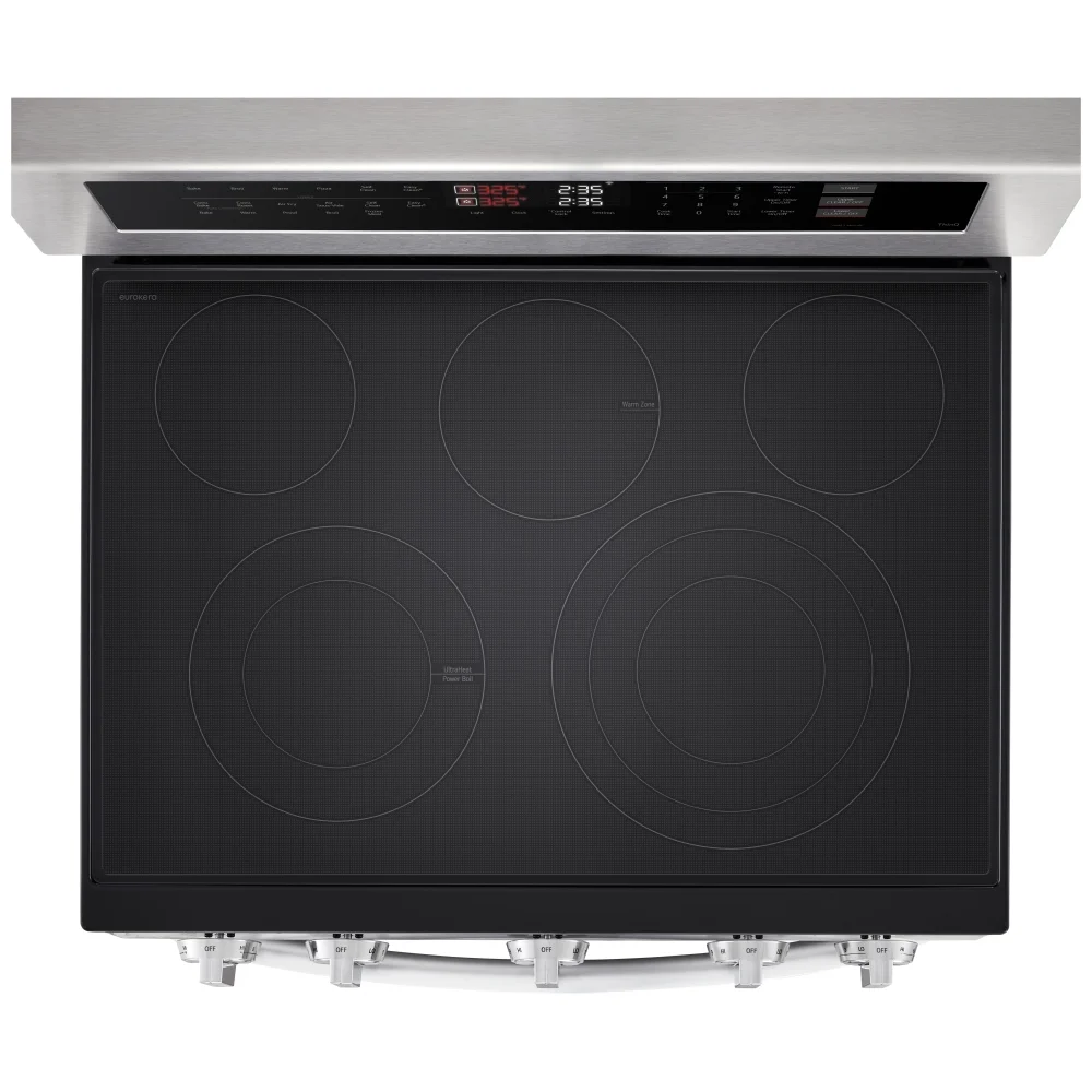 Cuisinière électrique LG – 30 pouces, 7,3 pi³, four double, inox – LDEL7324SE – Image 4