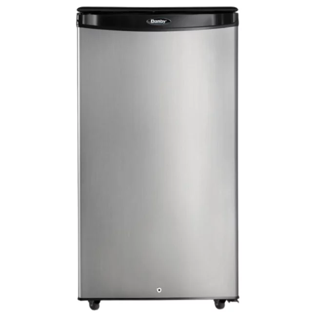 Réfrigérateur compact Danby – 17 pouces, ENERGY STAR, inox – DAR033A1BSLDBO
