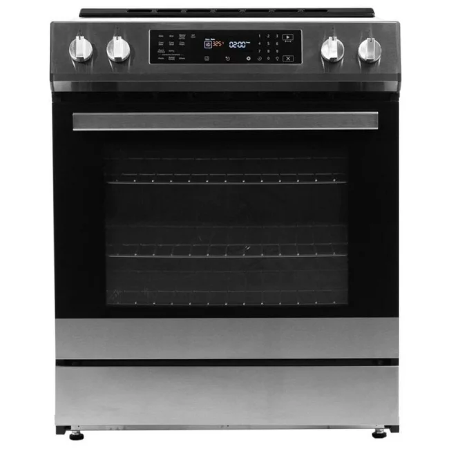 Cuisinière à induction Danby – 30 pouces, 5,0 pi³, acier inoxydable – DIRC300BSSC