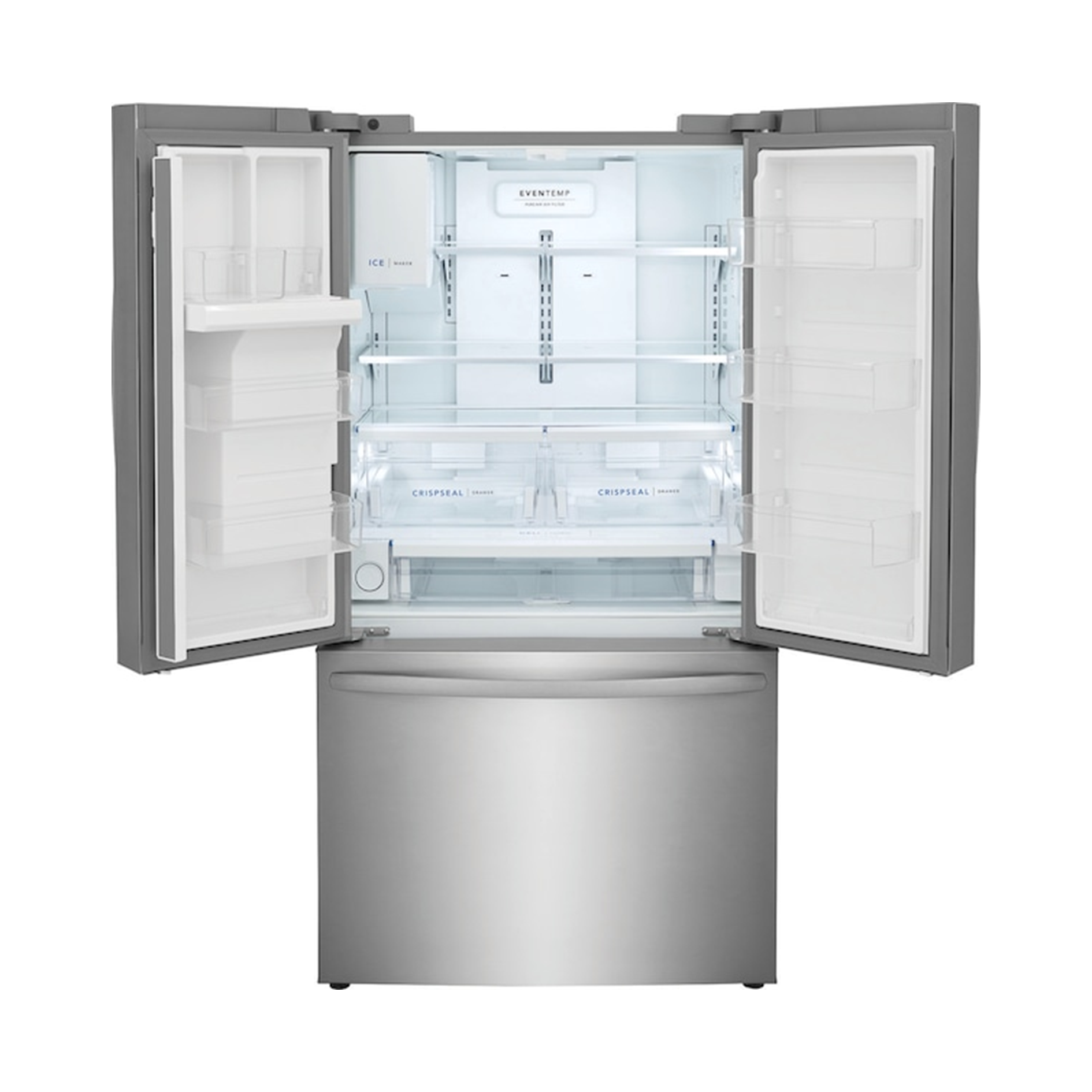 Réfrigérateur Frigidaire 28 pouces à portes françaises profondeur standard – FRFS2823AS – Image 3