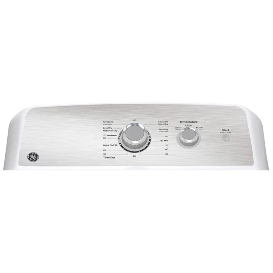 Ensemble laveuse et sécheuse GE – 27 pouces, laveuse 4,9 pi³ & sécheuse électrique 6,2 pi³, blanc – GTW451BMRWS & GTX33EBMRWS - Image 5