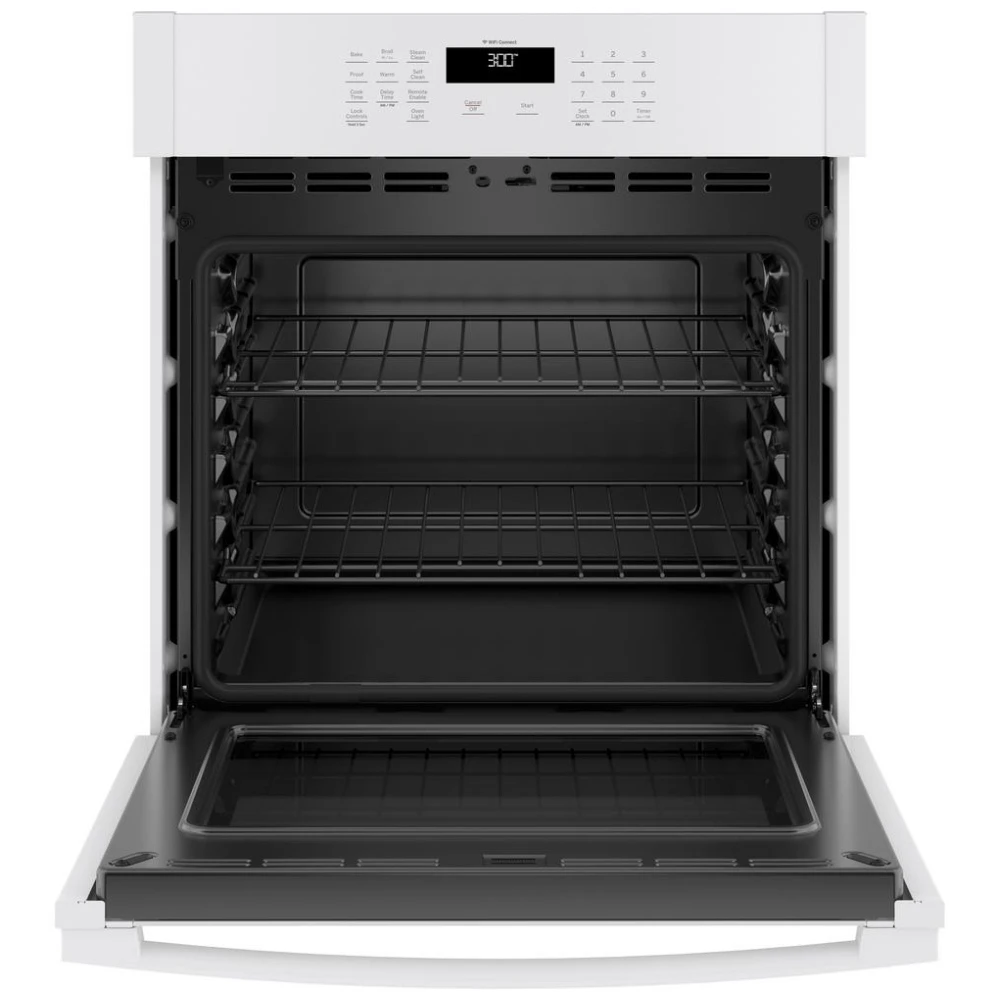 Four encastré simple GE – 27 pouces, 4,3 pi³, blanc – JKS3000DNWW - Image 2