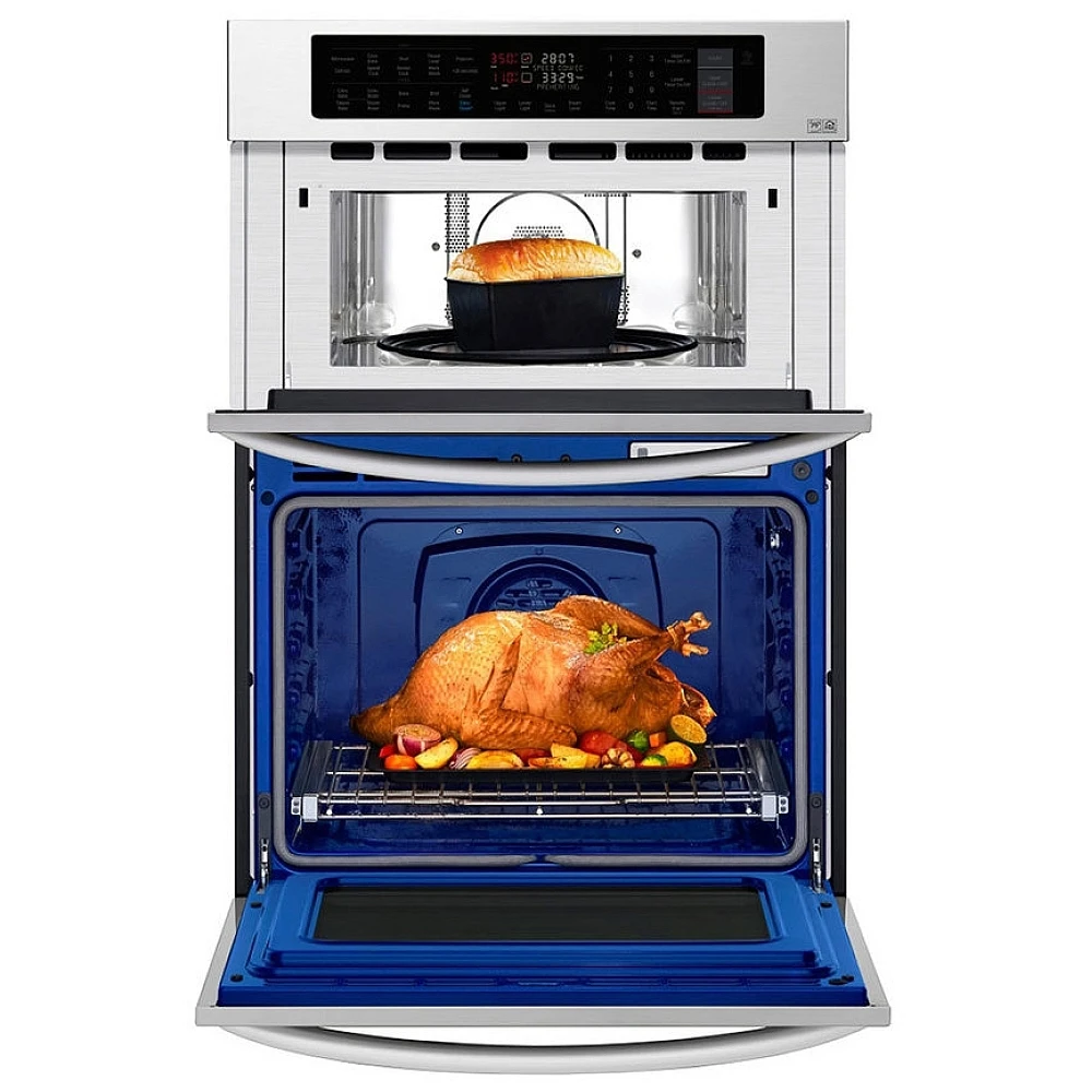 Four encastré combiné micro-ondes LG – 30 pouces, 6,4 pi³, inox – LWC3063ST – Image 3